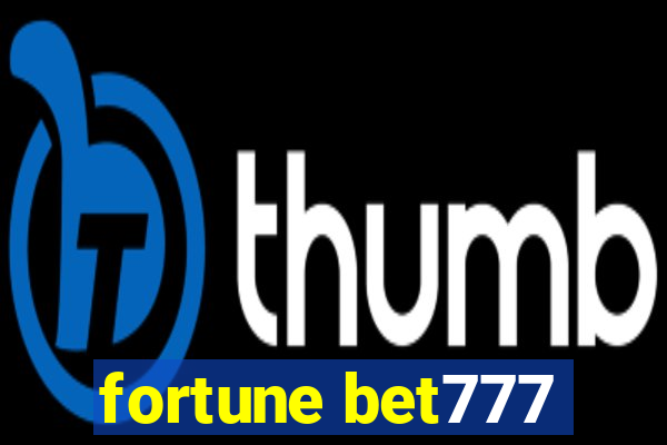 fortune bet777